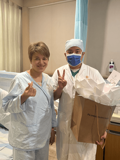 Patient from Singapore